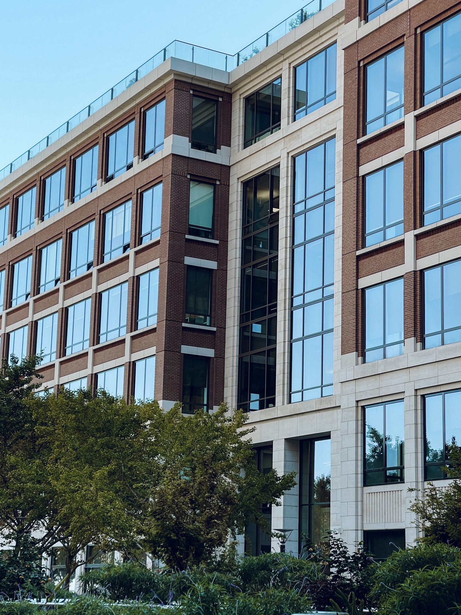 Representative view of a modern office destination